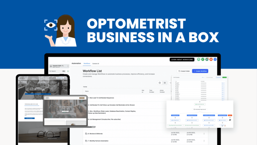EPIC Optometrist Snapshot